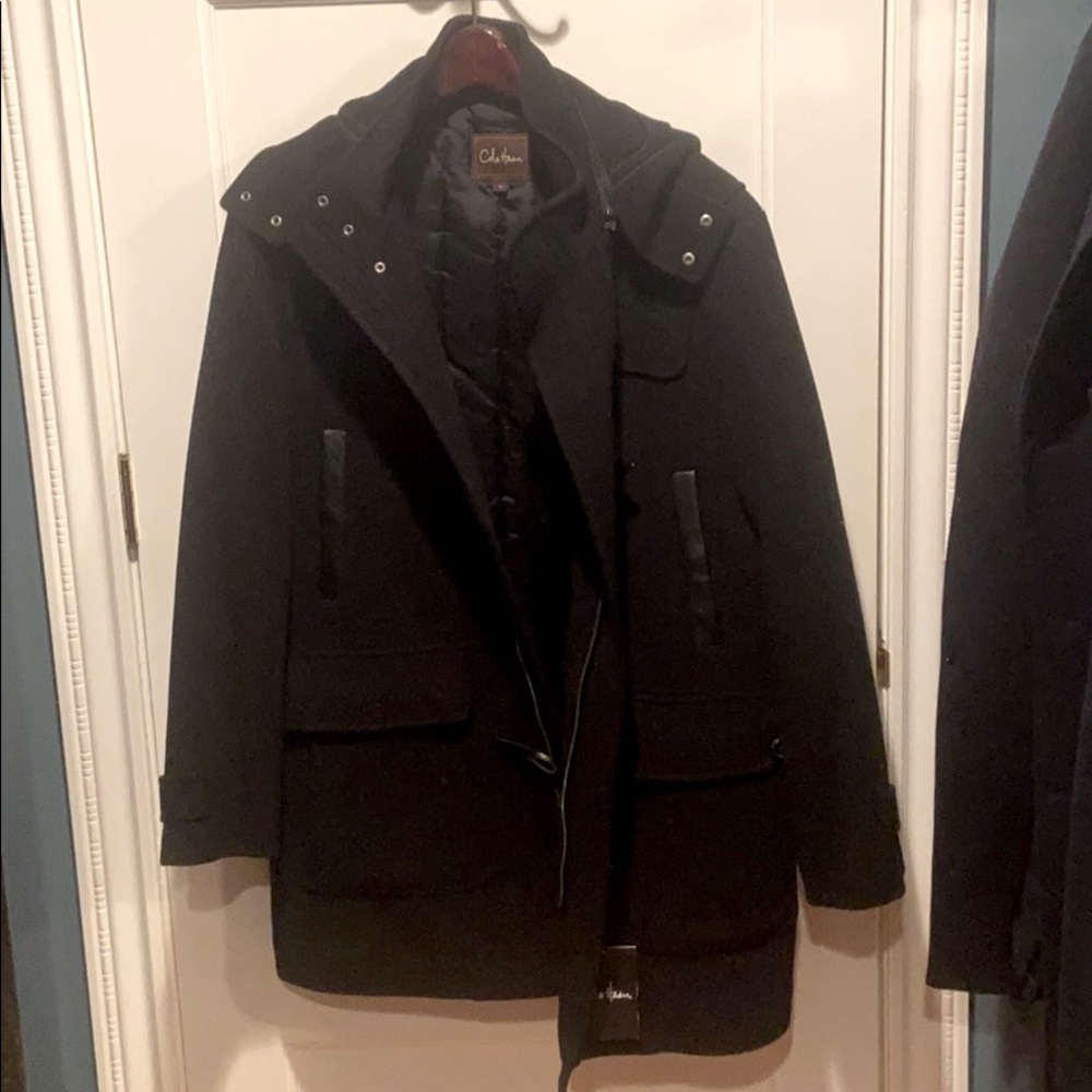 Brand new Black Peacoat jacket